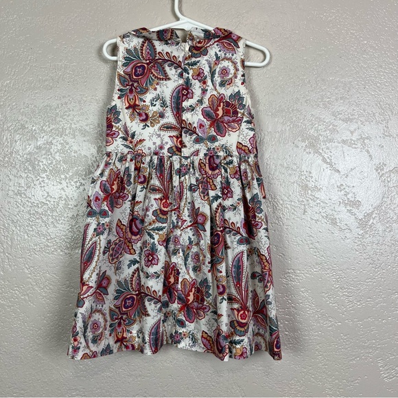 Edgehill‎ Collection Girl 4T  Floral Smocked Sleeveless Dress Spring Summer - Picture 6 of 8